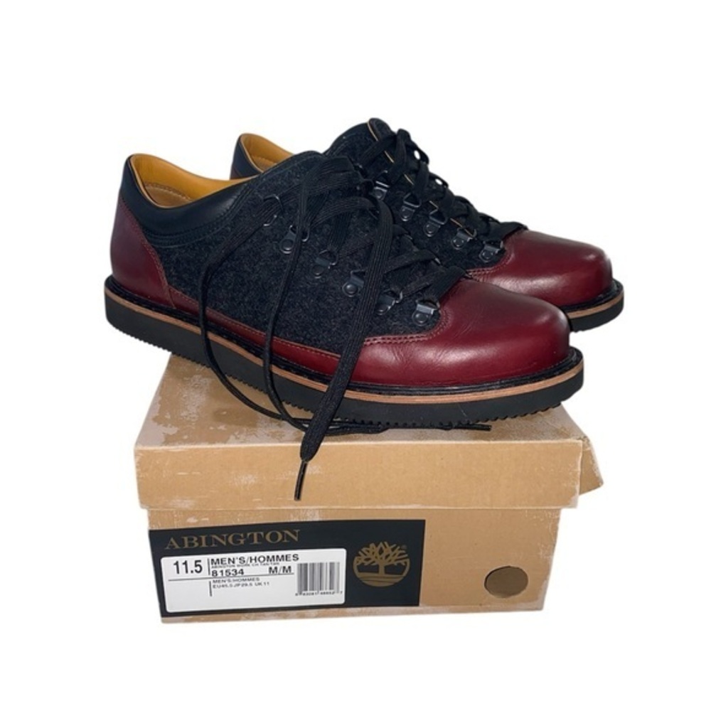 Timberland Abington Men's leather and wool oxford shoes